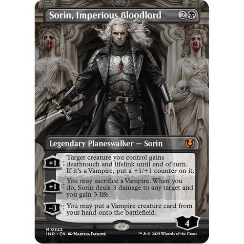 Sorin, Imperious Bloodlord (Borderless) - INR