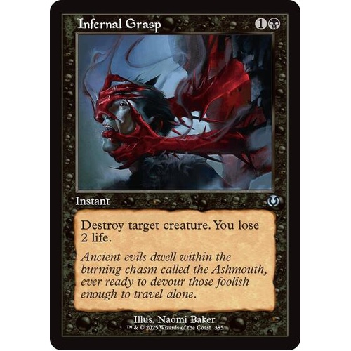 Infernal Grasp (Retro Frame) - INR