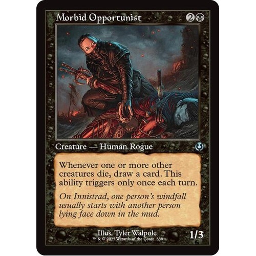 Morbid Opportunist (Retro Frame) - INR