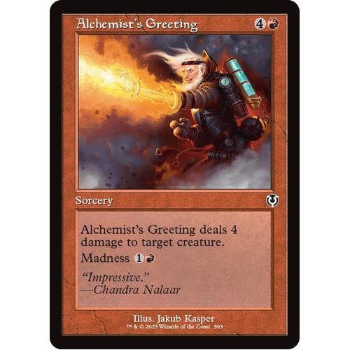 Alchemist's Greeting (Retro Frame) - INR