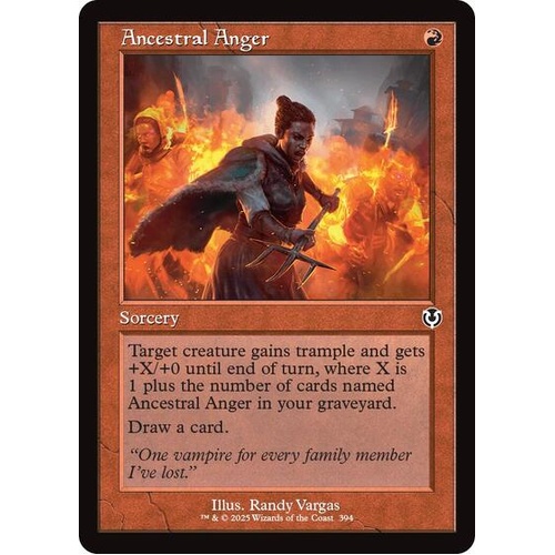 Ancestral Anger (Retro Frame) - INR