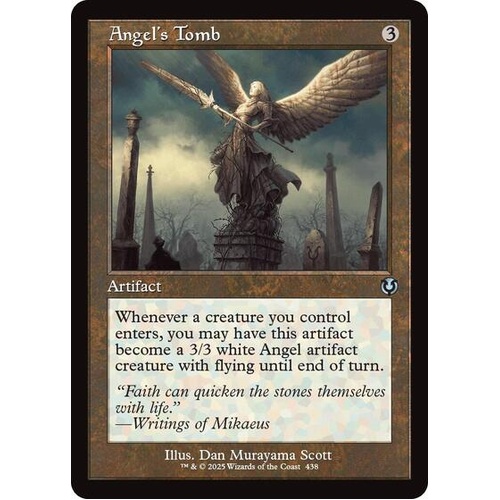 Angel's Tomb (Retro Frame) - INR