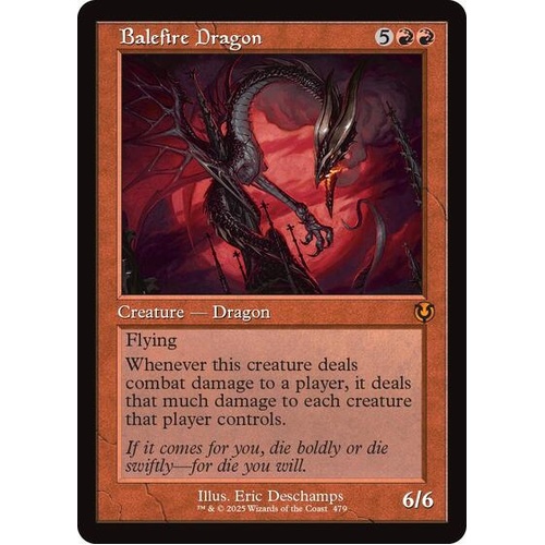 Balefire Dragon (Retro Frame) - INR