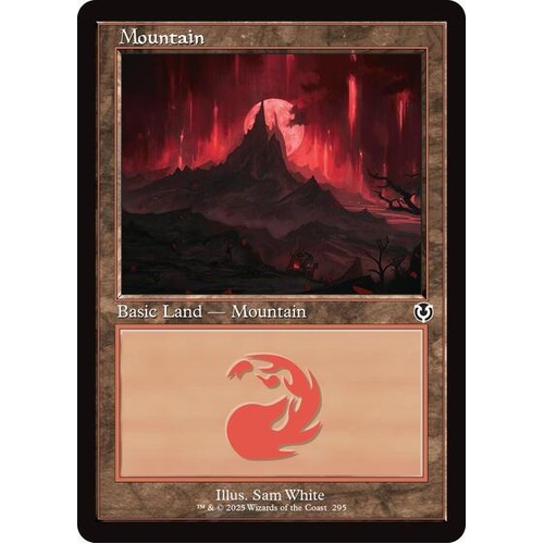 Mountain (295) (Retro Frame) FOIL - INR