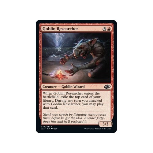 Goblin Researcher - J22