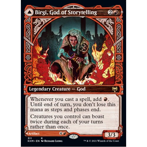 Birgi, God of Storytelling // Harnfel, Horn of Bounty (Showcase) - KHM