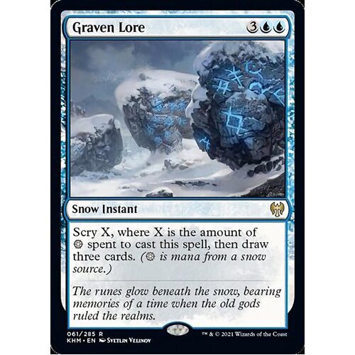 Graven Lore FOIL - KHM