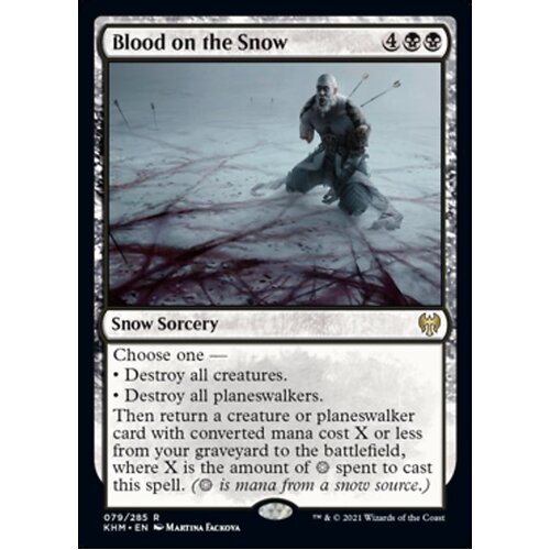 Blood on the Snow FOIL - KHM