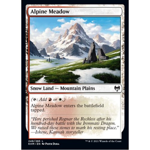 Alpine Meadow FOIL - KHM