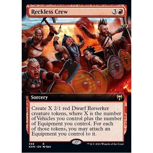 Reckless Crew (Extended) FOIL - KHM