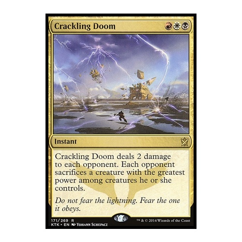 Crackling Doom FOIL - KTK