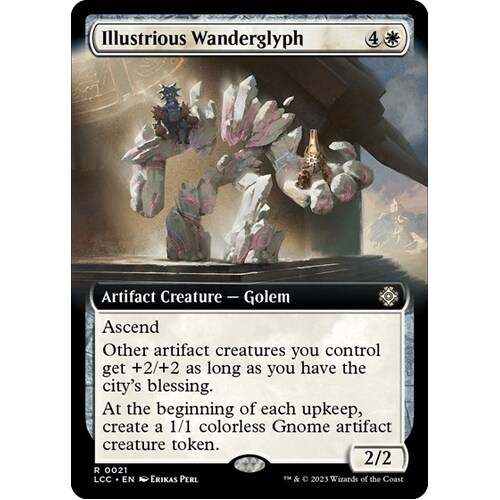 Illustrious Wanderglyph (Extended Art) - LCC