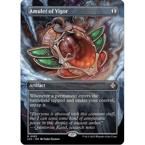 Amulet of Vigor (Borderless) - LCC