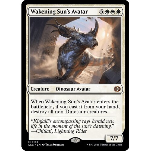 Wakening Sun's Avatar - LCC