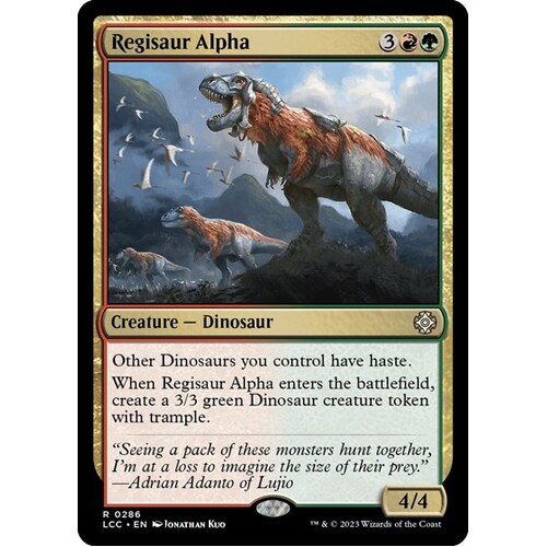 Regisaur Alpha - LCC