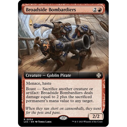 Broadside Bombardiers (Extended Art) FOIL - LCC