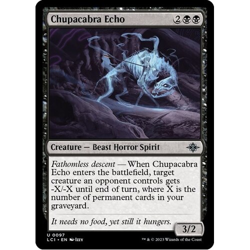 Chupacabra Echo - LCI