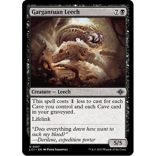 Gargantuan Leech - LCI