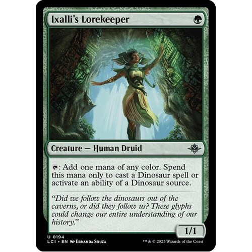 Ixalli's Lorekeeper - LCI