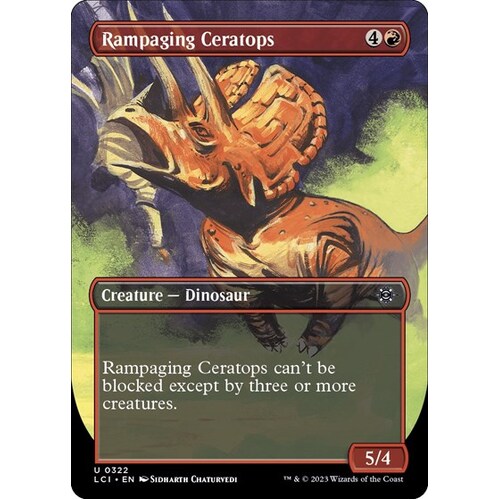 Rampaging Ceratops (Borderless) - LCI