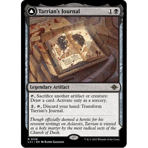 Tarrian's Journal FOIL - LCI