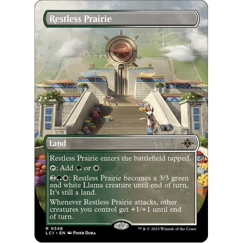 Restless Prairie (Borderless) FOIL - LCI