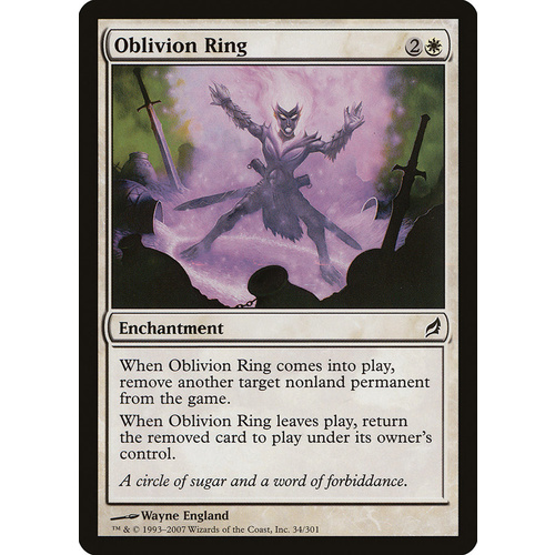 Oblivion Ring FOIL - LRW