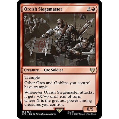 Orcish Siegemaster - LTC