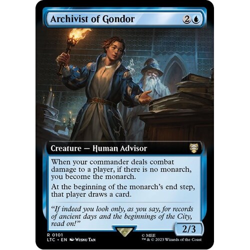 Archivist of Gondor (Extended Art) - LTC