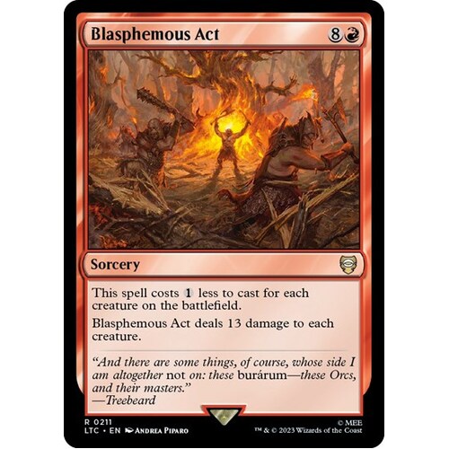 Blasphemous Act - LTC