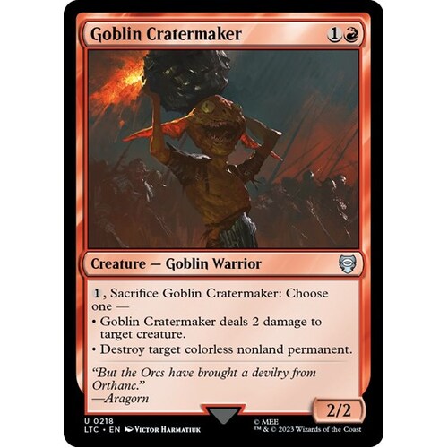 Goblin Cratermaker - LTC