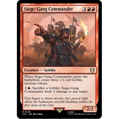 Siege-Gang Commander - LTC