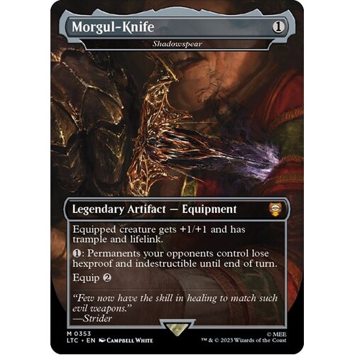 Morgul-Knife - Shadowspear - LTC