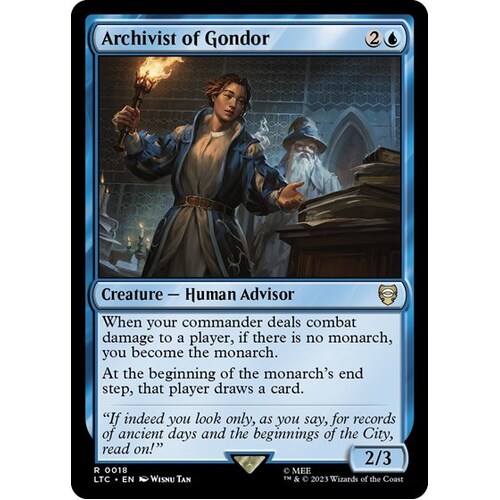 Archivist of Gondor FOIL - LTC