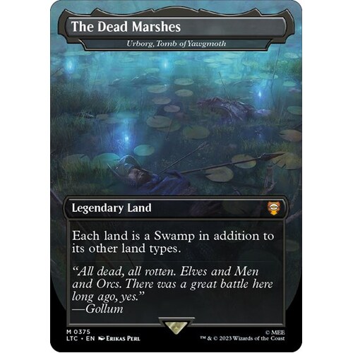 The Dead Marshes - Urborg, Tomb of Yawgmoth FOIL - LTC