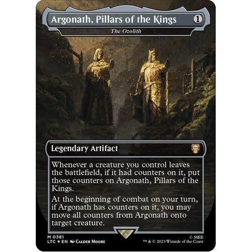 Argonath, Pillars of the Kings - The Ozolith (Surge Foil) FOIL - LTC