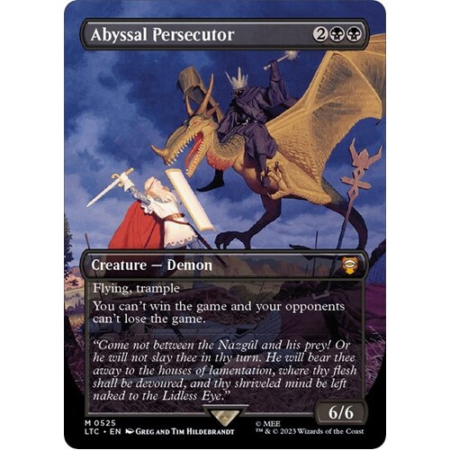 Abyssal Persecutor (Borderless) FOIL - LTC