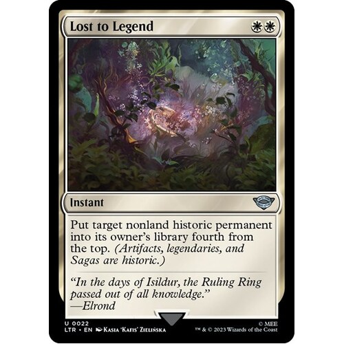 Lost to Legend - LTR