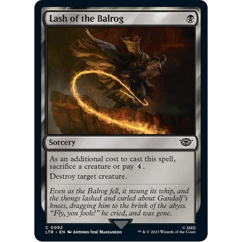 Lash of the Balrog - LTR