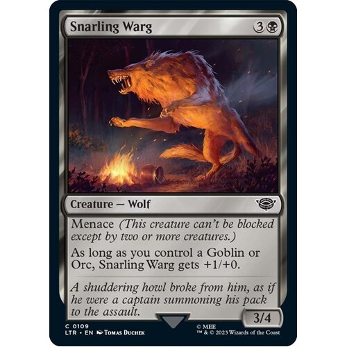 Snarling Warg - LTR