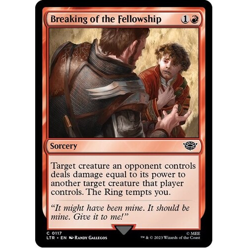 Breaking of the Fellowship - LTR