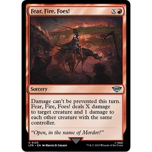 Fear, Fire, Foes! - LTR