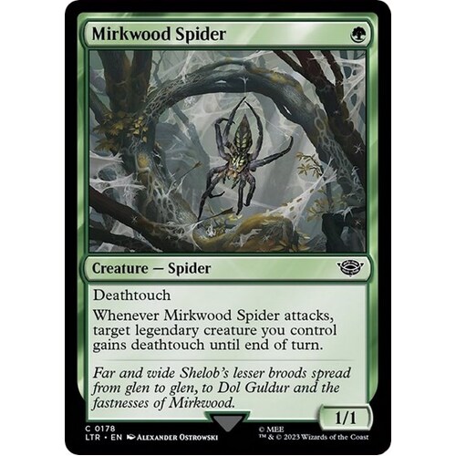 Mirkwood Spider - LTR