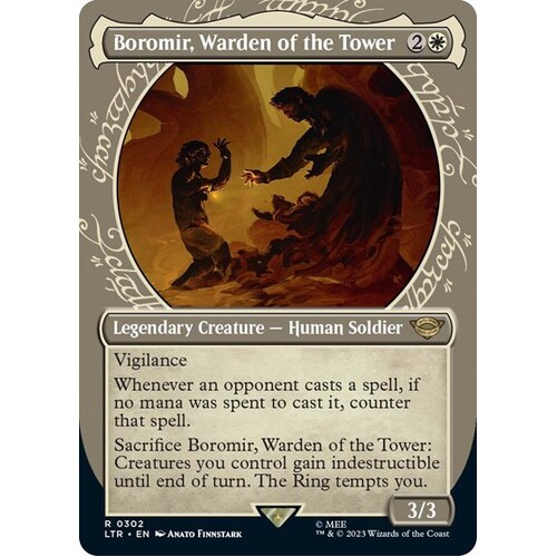 Boromir, Warden of the Tower (Showcase) - LTR | Decked Out Gaming