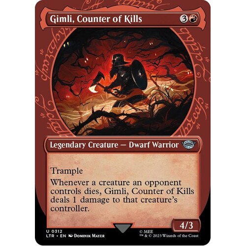 Gimli, Counter of Kills (Showcase) - LTR