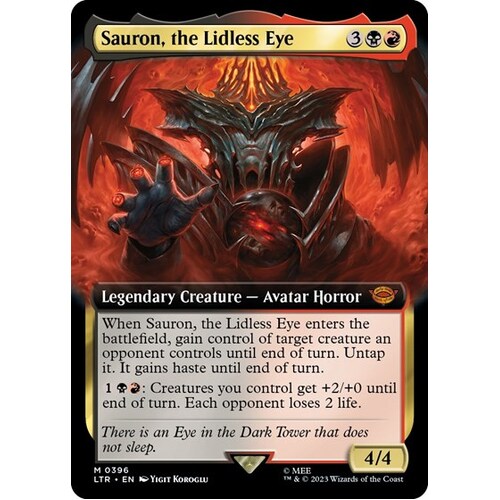 Sauron, the Lidless Eye (Extended Art) - LTR