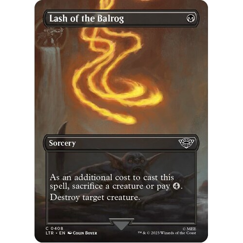 Lash of the Balrog (Borderless) - LTR