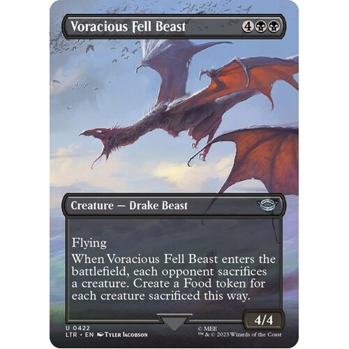 Voracious Fell Beast (Borderless) - LTR