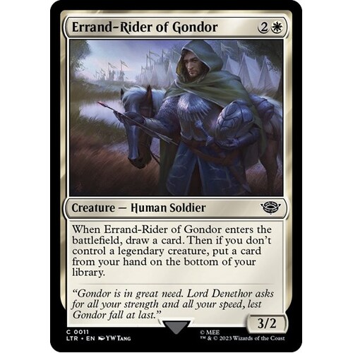 Errand-Rider of Gondor FOIL - LTR