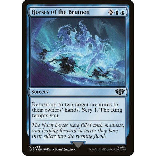 Horses of the Bruinen FOIL - LTR